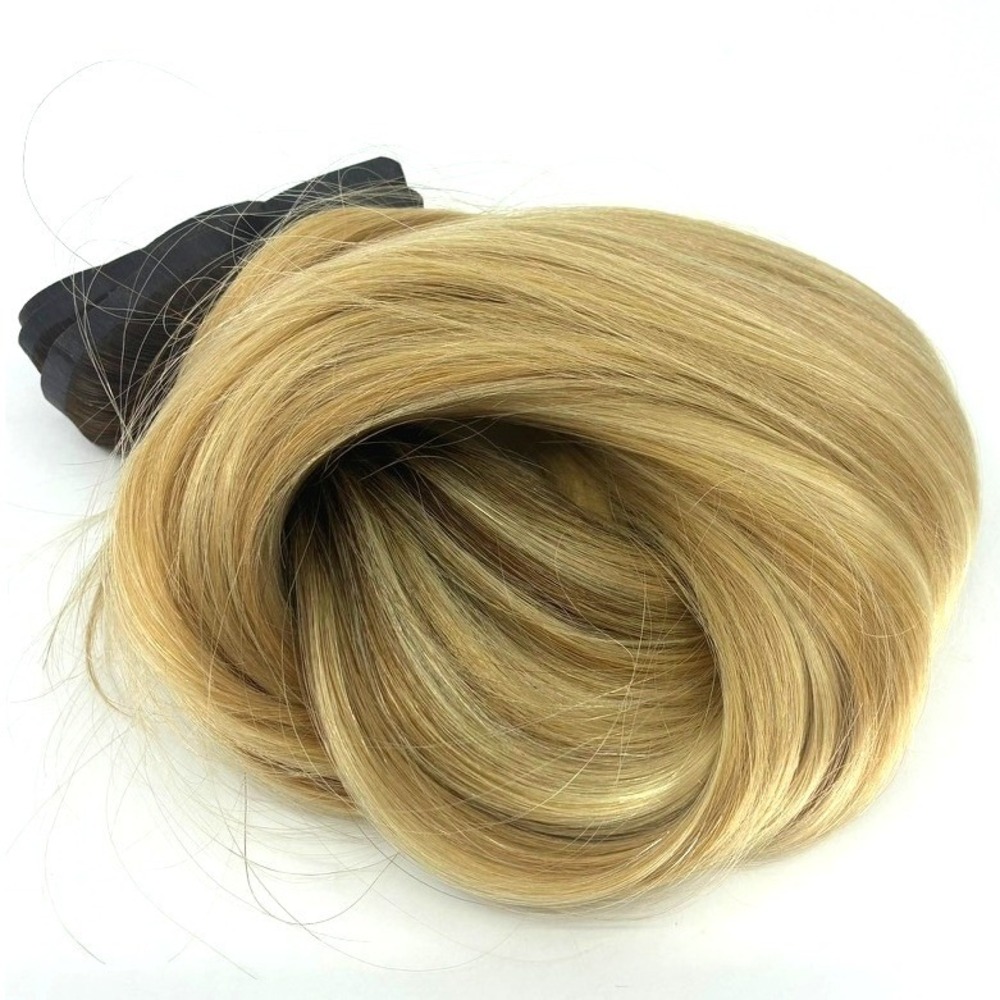 Glam Seamless Invisi-Clip Hair Extensions #BB Bahamian Balayage 7 Wefts 24"180g